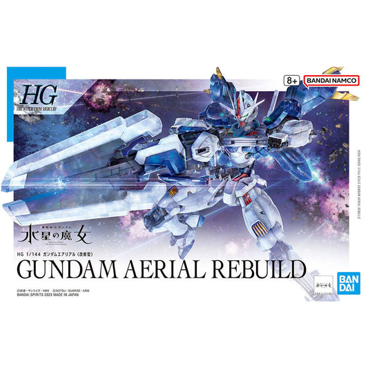 Bandai HG TWFM Gundam Aerial Rebuild Gunpla Kit MK65096