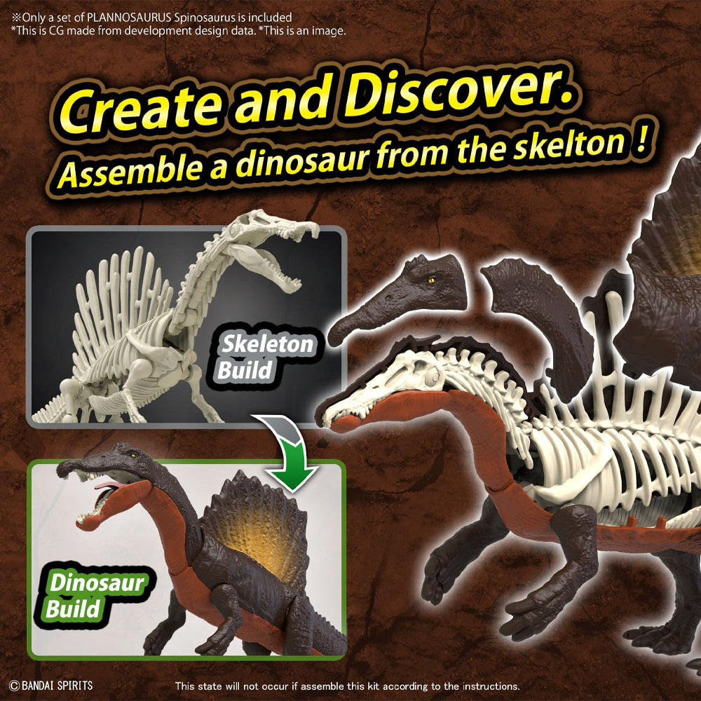 Bandai Plannosaurus: Spinosaurus Dinosaur Plastic Model Kit 65427