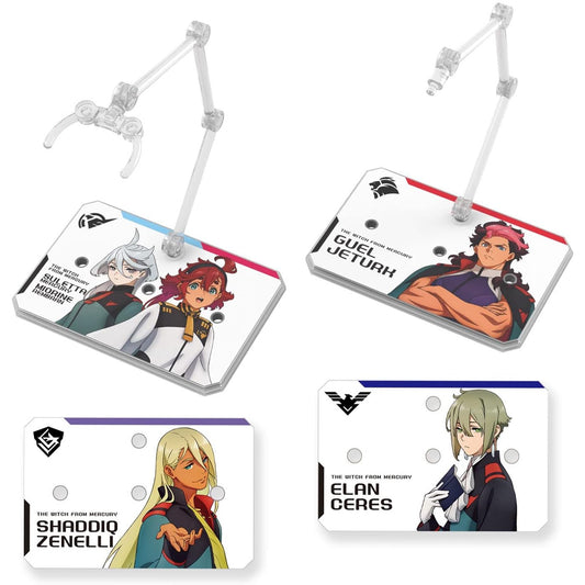 Bandai Action Base 6 (Clear) The Witch From Mercury Sticker Set Gunpla 65614