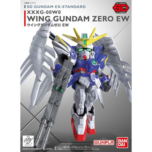 Bandai SD 004 XXXG-00W0 Wing Gundam Zero EW Ex-Standard Gunpla Kit 65618