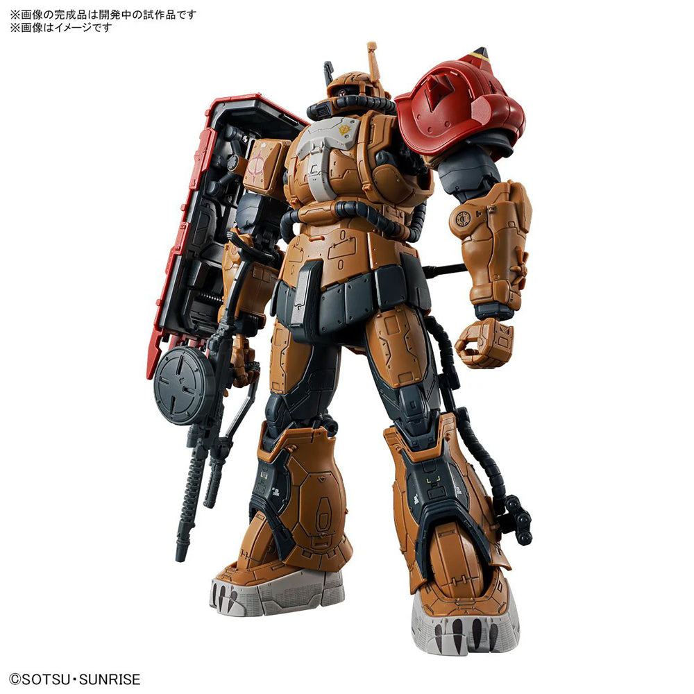 Bandai HG RFV MS-06F Zaku II F Type Solari Requiem for Vengeance Gunpla Kit