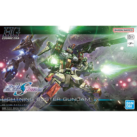 Bandai HG CE Lightning Buster Gundam (Seed Freedom) Gunpla Kit MK67171