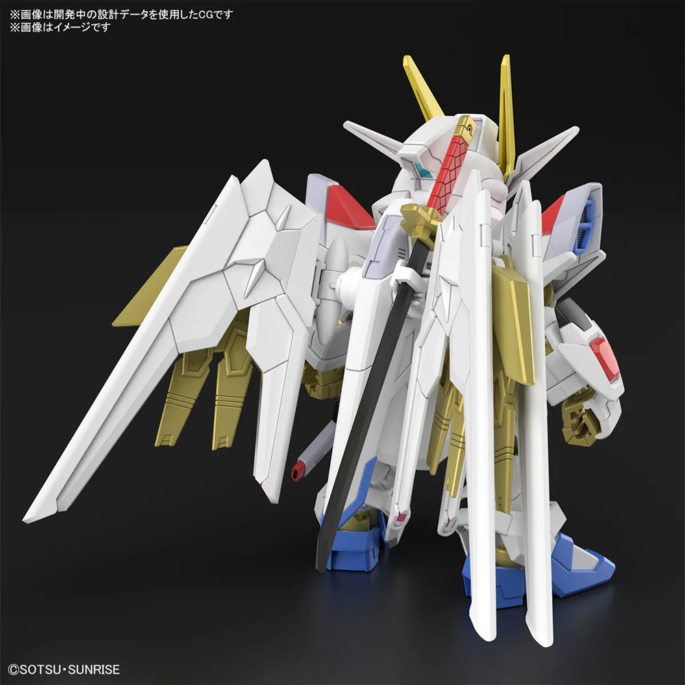 Bandai SD Gundam Cross Silhouette Mighty Strike Freedom Gundam Gunpla Kit 67173