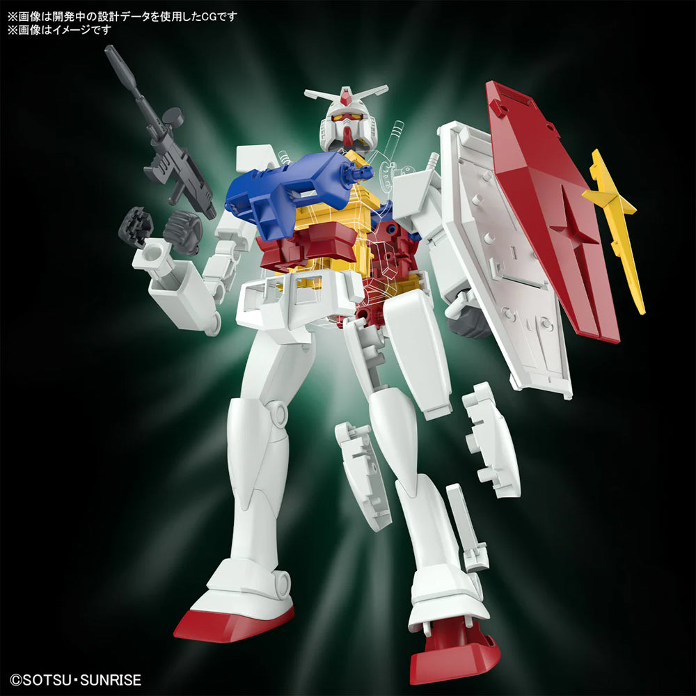 Bandai Best Mecha Collection: RX-78-2 Gundam Revival Ver. 1:144 Gunpla Kit