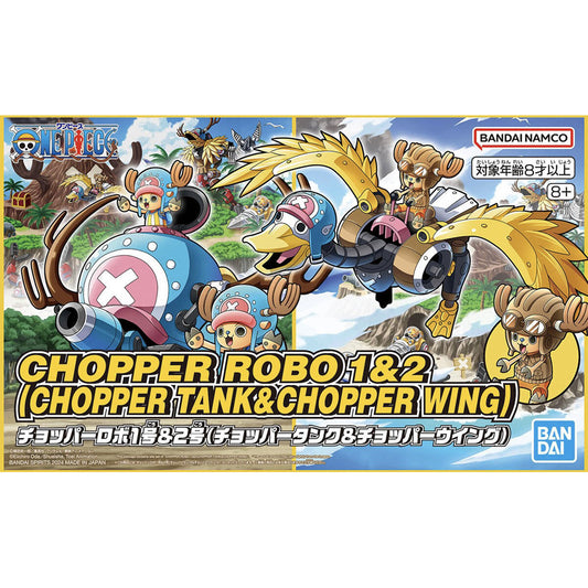Bandai One Piece Chopper Robo 1&2 (Chopper Tank & Wing) Model Kit 67445
