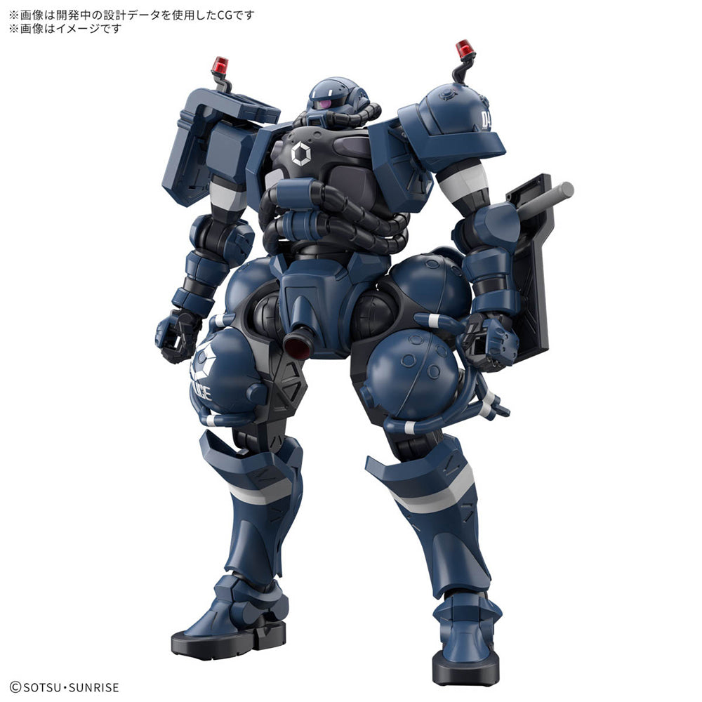Bandai HG GQuuuuuuX Military Police Zaku Gunpla Kit MK68566
