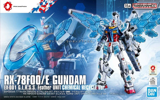 Bandai RX-78F00/E Gundam Chemical Recycle Ver. Gunpla Kit MK73584
