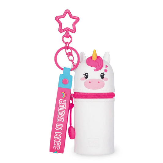 Legami Mini Kawaii Coin Purse Case Keyring - Unicorn