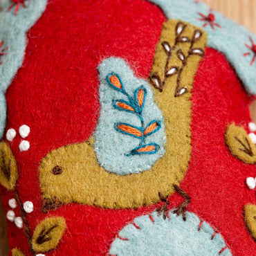 Corinne Lapierre Folk Birdhouse Felt Craft Mini Kit