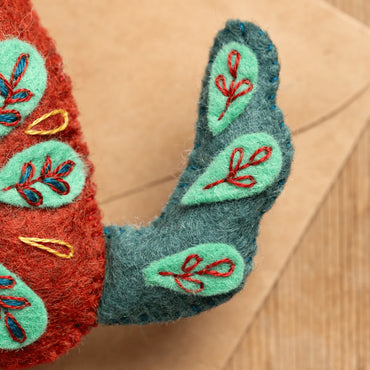 Corinne Lanpierre Folk Dog Felt Craft Mini Kit