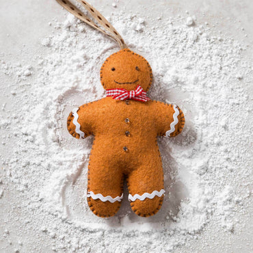 Corinne Lapierre Gingerbread Man Felt Craft Kit