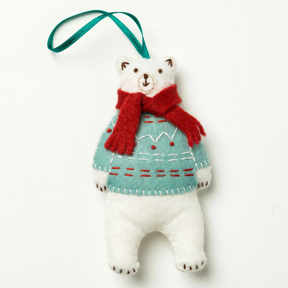Corinne Lapierre Polar Bear Felt Craft Kit