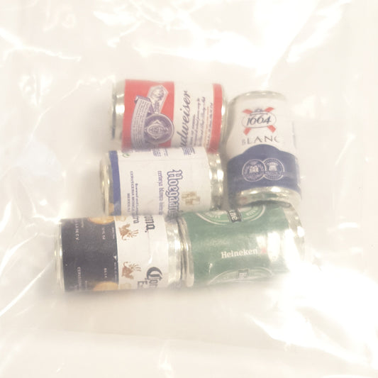 5x Beer Can Decoration 1:10 RC Scale Crawler Accessories