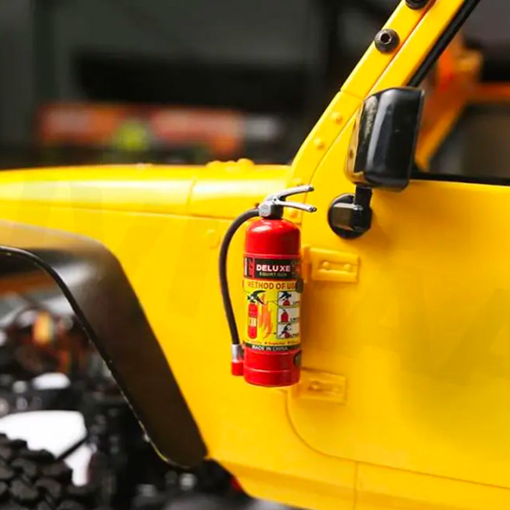 Red Fire Extinguisher 1:10 RC Scale Crawler Accessory for TRX4 etc