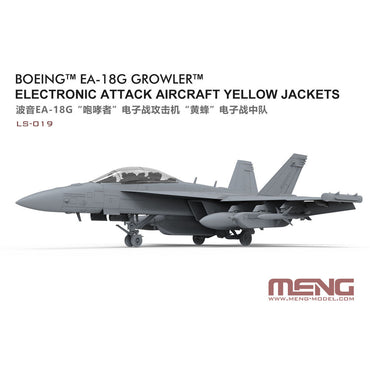 Meng LS-019 Boeing EA-18G Growler Yellow Jackets 1:48 Model Kit