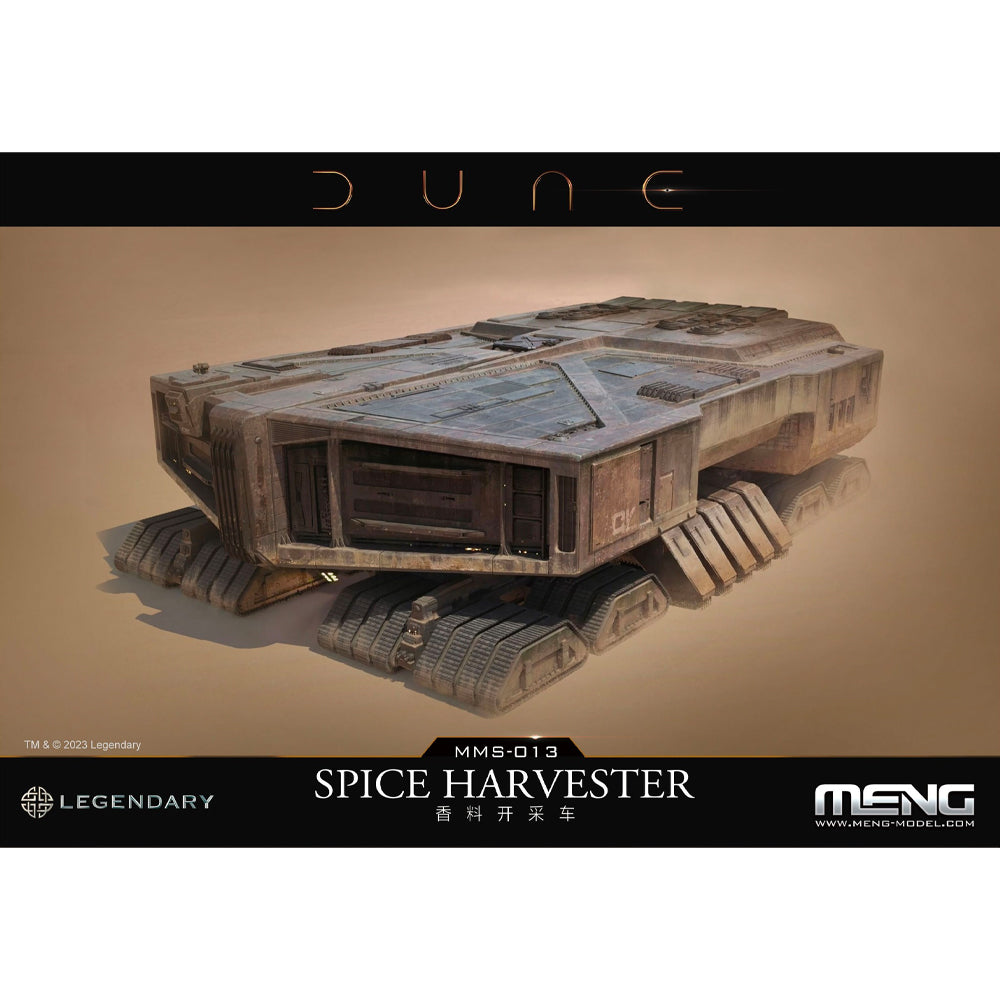 Meng Models Dune: Atreides & Harkonnen Ornithopters & Spice Harvester Model Kits