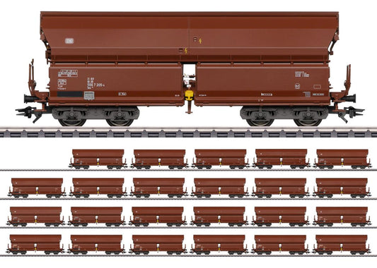Marklin DB Tals968 Hinged Roof Wagon Retailer Pack IV (24) HO Gauge MN00730