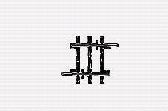 Marklin MN02204 K Track Straight Track 22.5mm HO