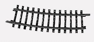 Marklin MN02223 K Track Curved Track 360mm Radius 15 Degree HO
