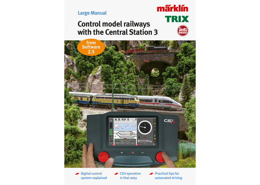 Marklin Control Model Railways with the Central Station 3 Book Non Scale 3094