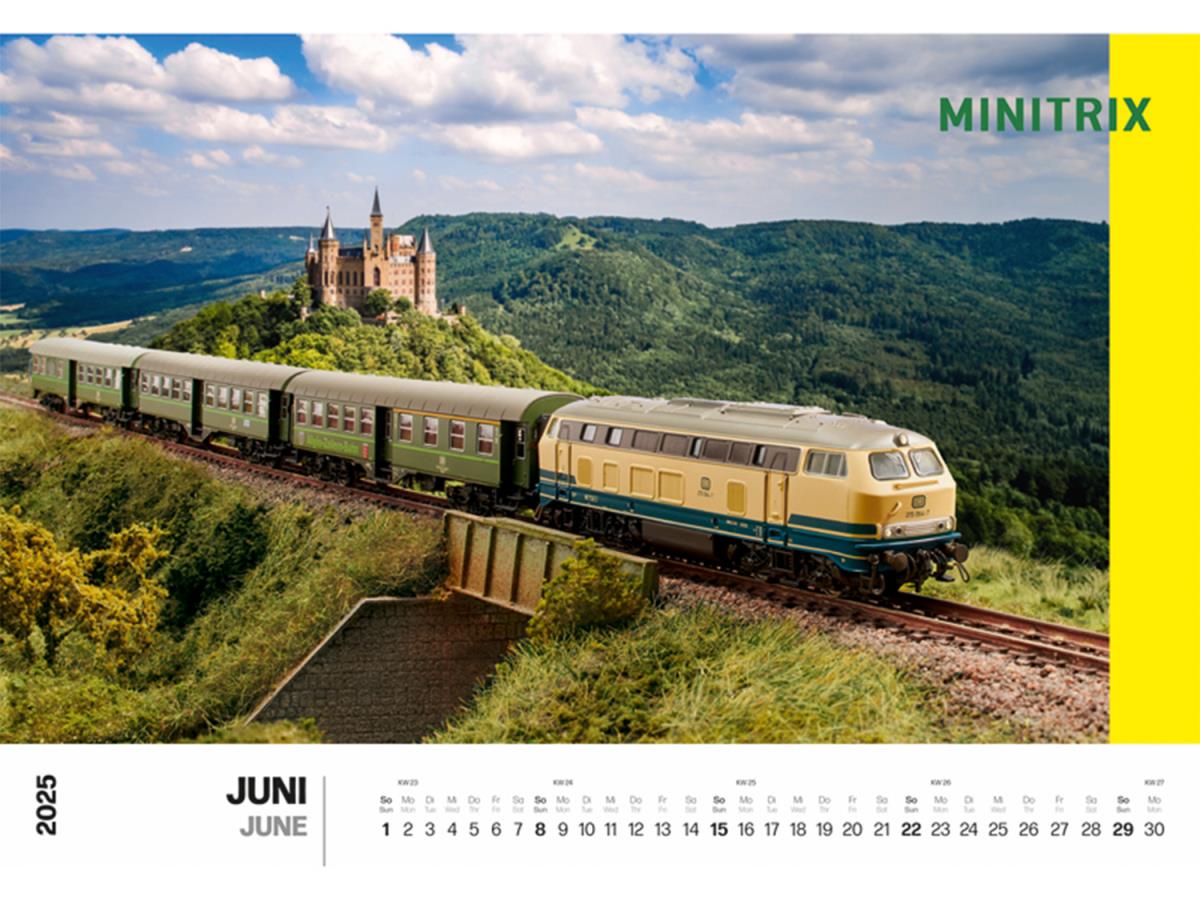 Marklin Wall Calendar 2025 MN19725