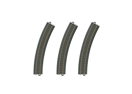 Marklin MN20230 Start Up C Track Curved Track R2 437.5mm 24.3 Degree (3) HO