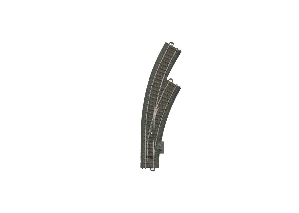 Marklin MN20672 Start Up C Track Right Hand Curved Turnout R1 30 Degree (1) HO