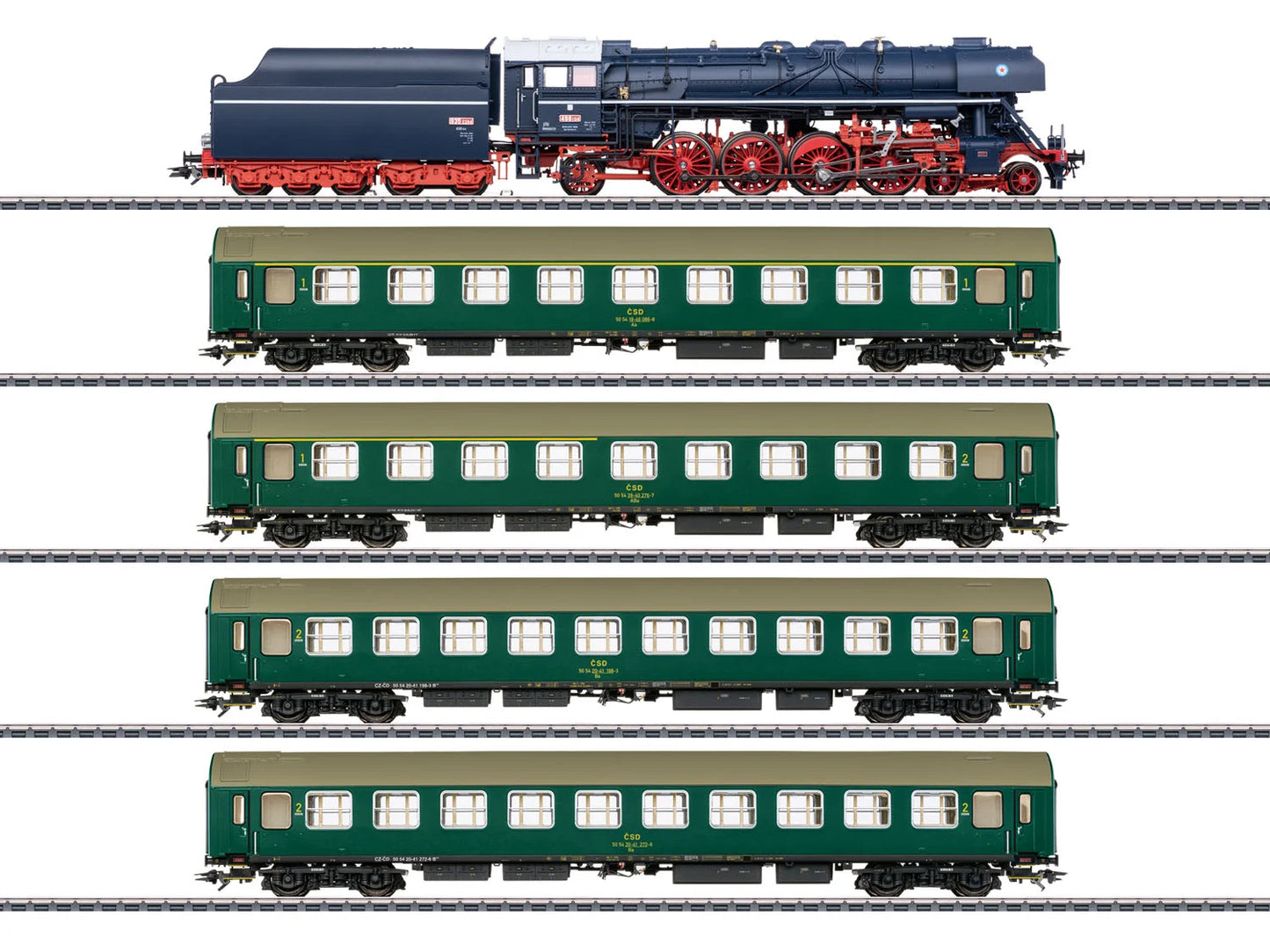 Marklin ZSR Rh498.1 Albatros Train Pack VI (~AC-Sound) MN26498 HO Gauge