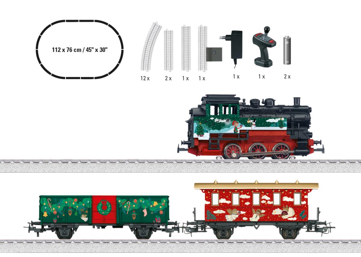 Marklin Start Up Christmas Starter Set (~AC) HO Gauge MN29124