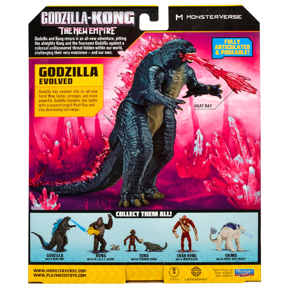 MonsterVerse Godzilla vs King Kong: The New Empire 6" Godzilla (Evolved) Figure