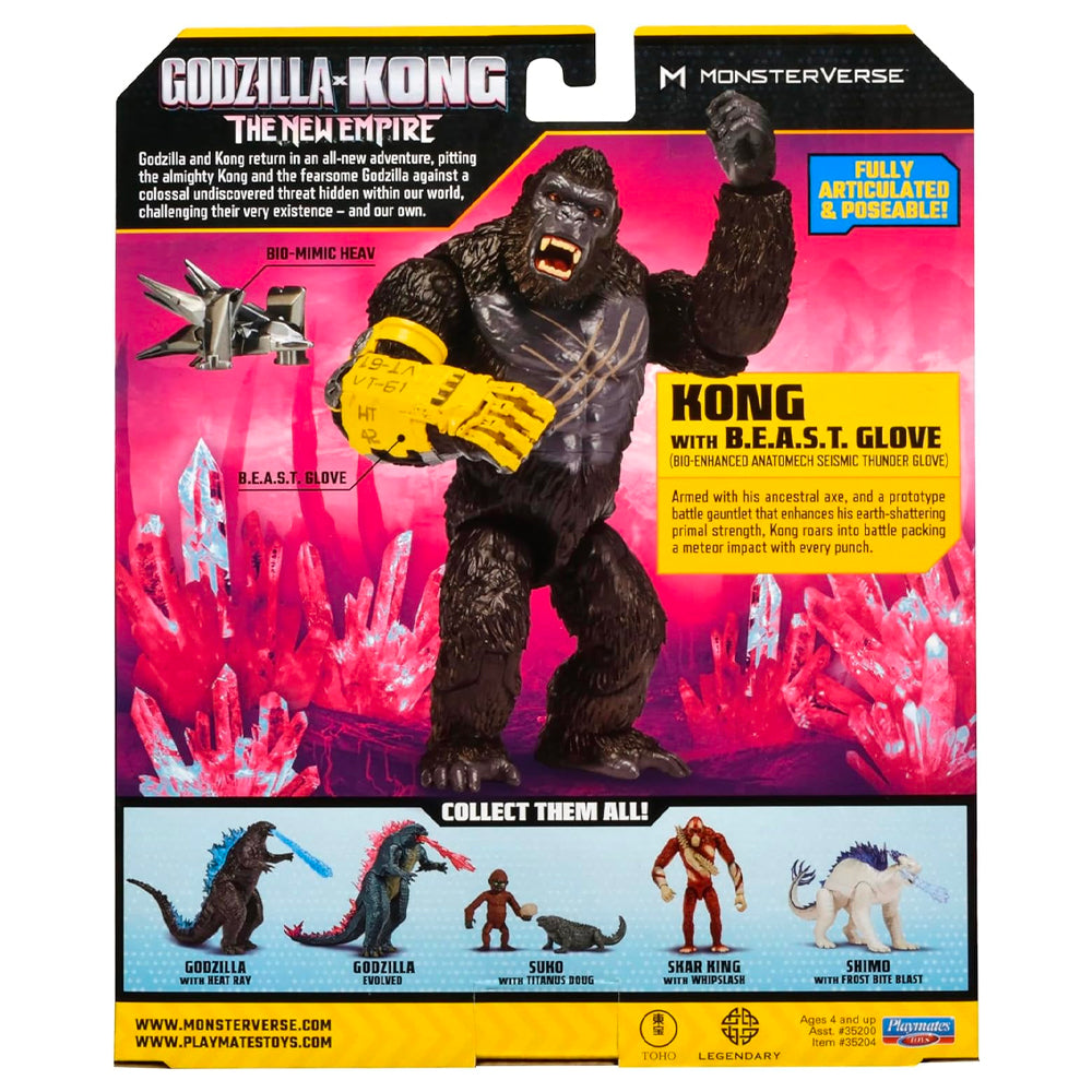 MonsterVerse Godzilla vs King Kong: The New Empire 6" Kong w/Arm Brace Armour