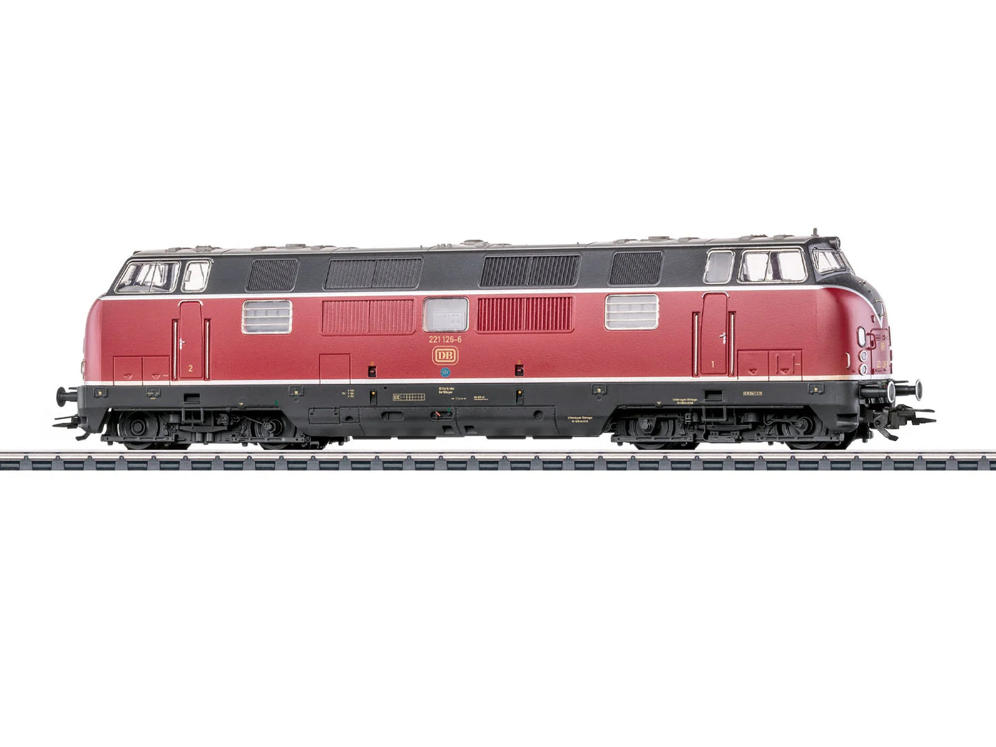 Marklin 37825 DB BR221 126-6 Diesel Locomotive IV (~AC-Sound) HO Gauge