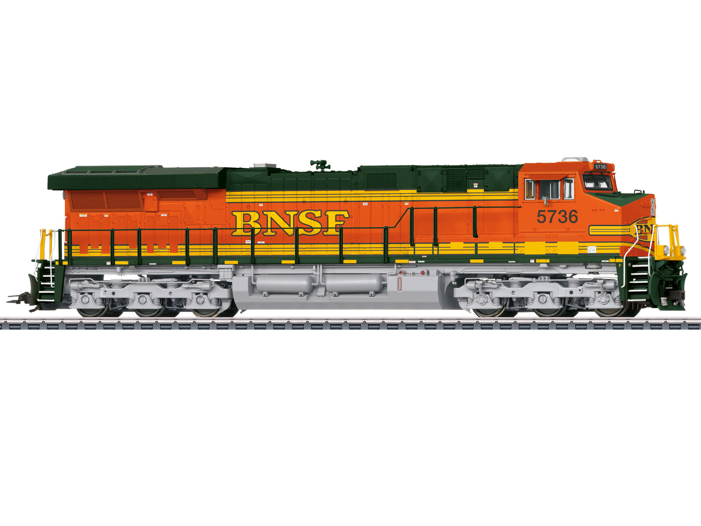 Marklin 38447 GE ES44AC Diesel Locomotive BNSF 5736 (~AC-Sound) HO Gauge