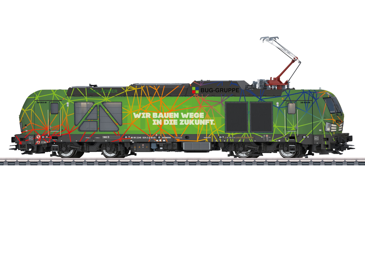 Marklin BUG BR248 024-2 Bi-Mode Locomotive VI (~AC-Sound) HO Gauge MN39295