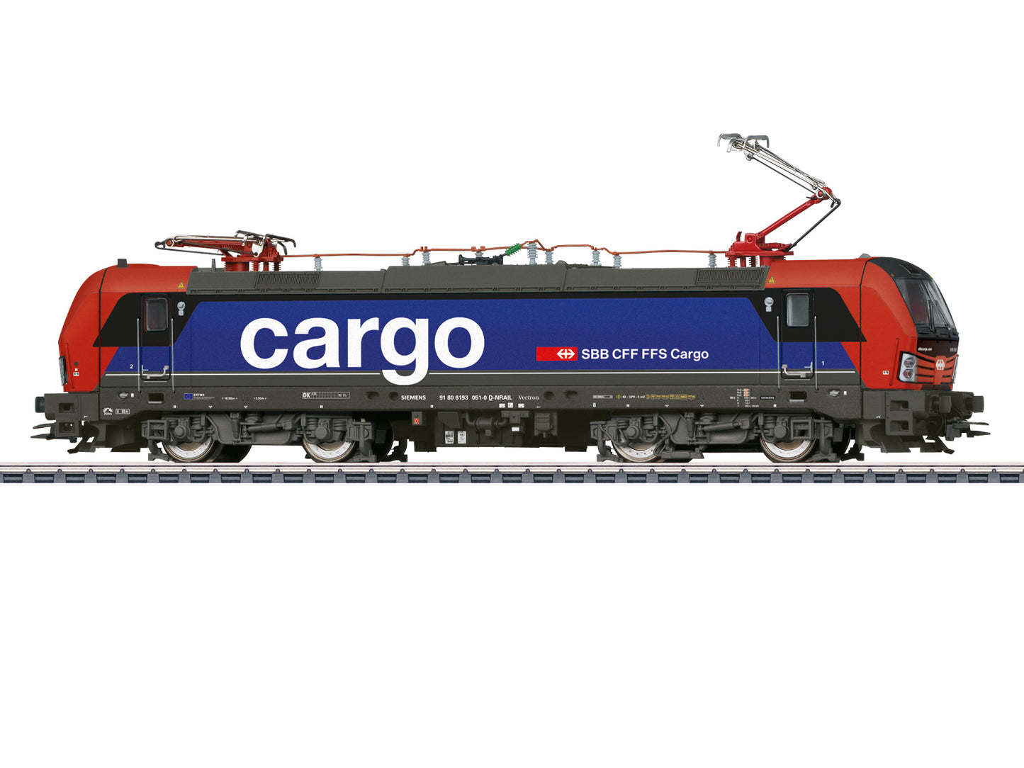 Marklin 39337 SBB Cargo BR193 Electric Locomotive VI (~AC-Sound) HO Gauge