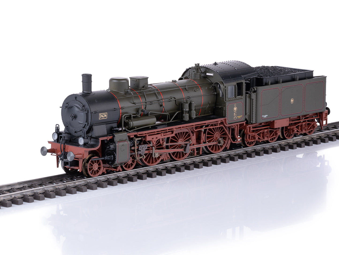Marklin KPEV P8 2424 Steam Locomotive I (~AC-Sound) MN39381 HO Gauge