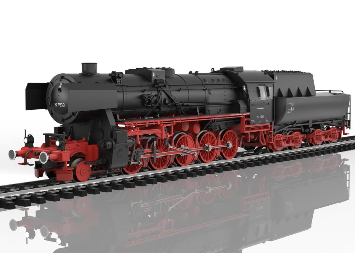 Marklin MN39530 DB BR52 1530 Steam Locomotive III (~AC-Sound) HO