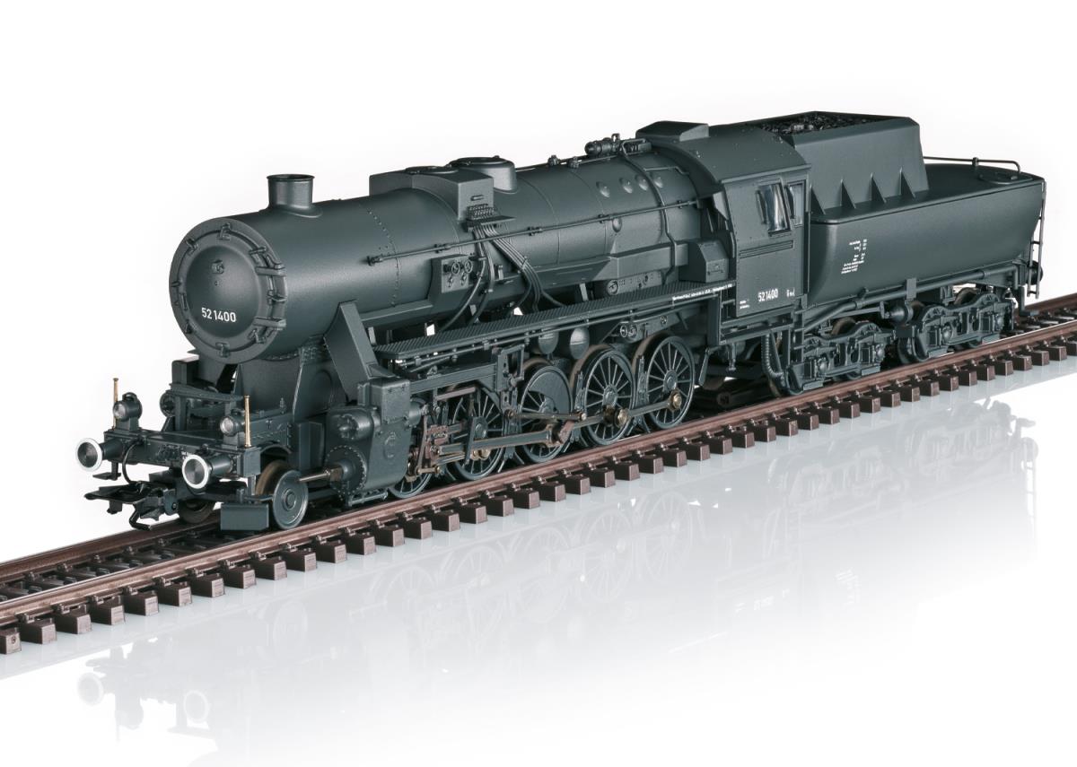 Marklin DR BR52 1400 Steam Locomotive III (~AC-Sound) HO Gauge MN39532