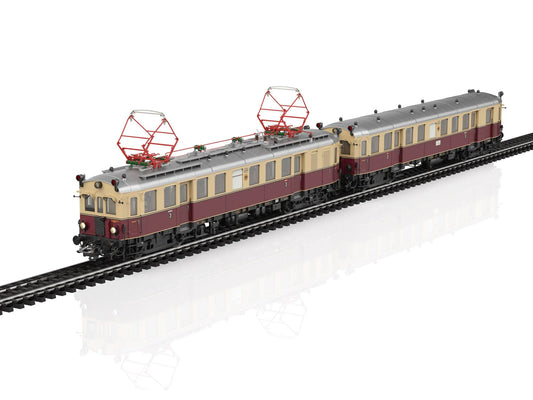 Marklin 39852 DRG elT 1126 Electric Railcar & Trailer II (~AC-Sound) HO Gauge