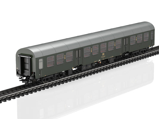 Marklin DR Bmh 2nd Class Halberstadt Coach Set (2) IV MN42580 HO Gauge