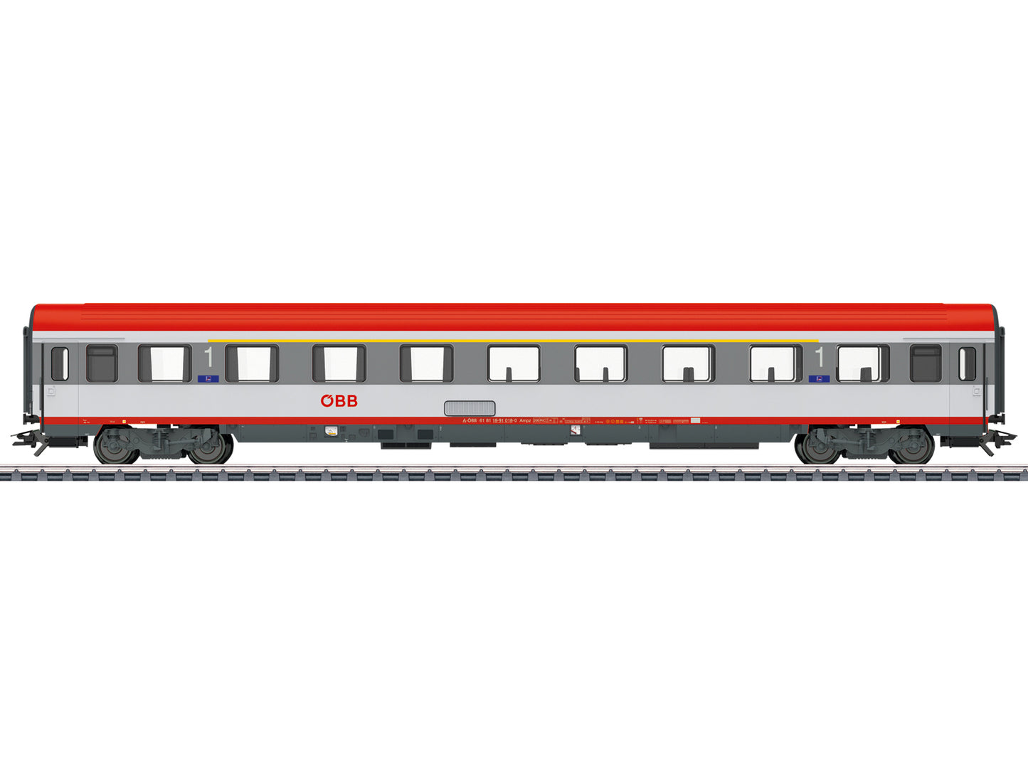 Marklin 42732 OBB Ampz 1st Class Eurofima Coach VI HO Gauge