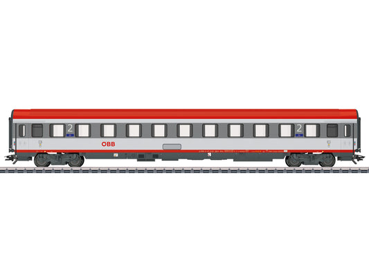 Marklin 42748 OBB Bmz 2nd Class Eurofima Coach VI HO Gauge