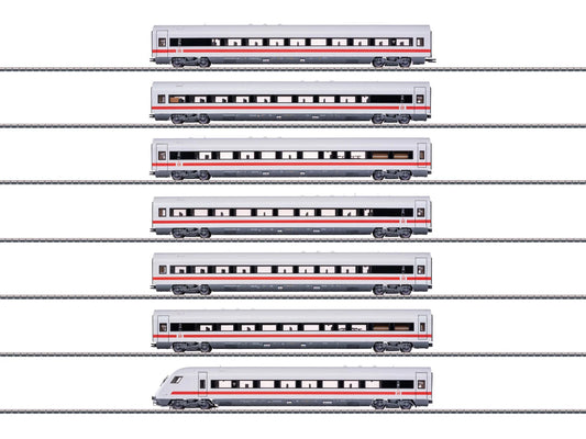 Marklin 42930 DBAG ICE1051 Cologne-Berlin Coach Set (7) VI HO Gauge