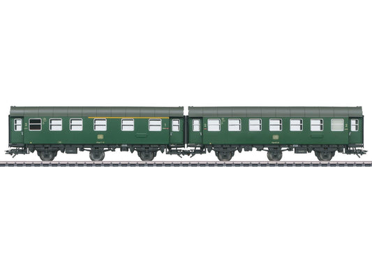 Marklin DB AB3yge/B3yge Rebuilt Coach Set (2) III MN43175 HO Gauge