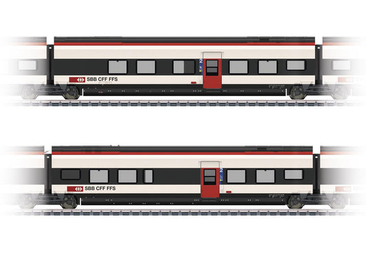 Marklin MN43461 SBB RABe501 Giruno Coach Set 1 (2) VI HO