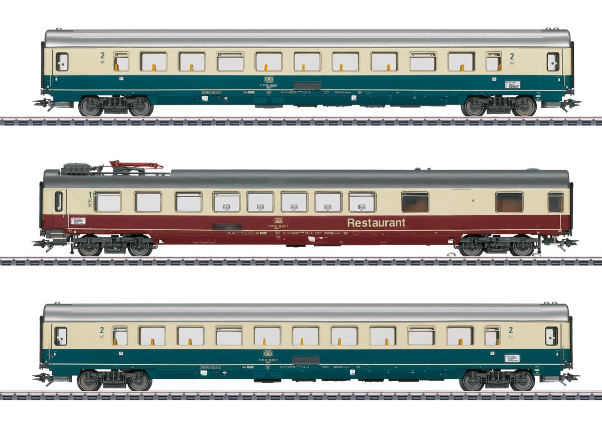 Marklin DB FD Konigssee Coach Set (3) IV (~AC-Sound) HO Gauge MN43767
