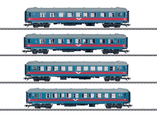 Marklin SJ Inter-Regio Coach Set (4) V MN43789 HO Gauge