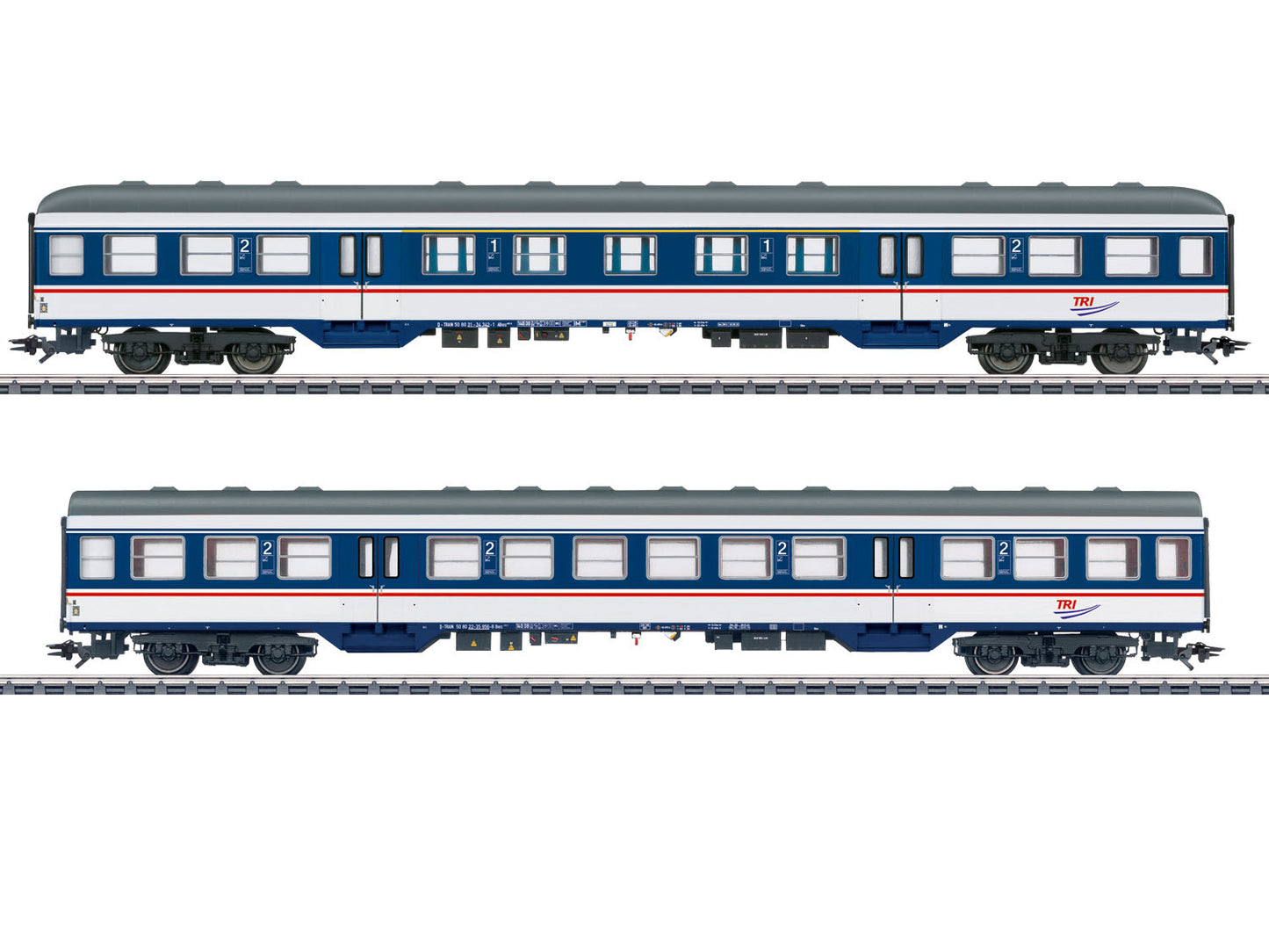 Marklin TRI Elephant Express Coach Set (3) VI MN43826 HO Gauge