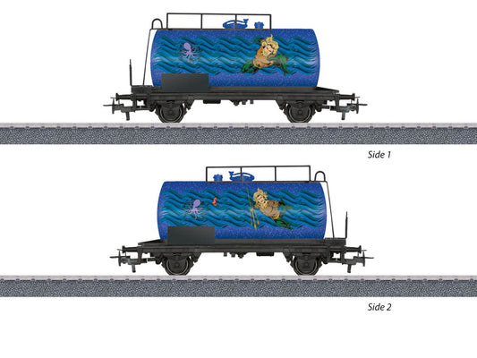 Marklin MN44827 Start Up Superheroes Aquaman Wagon w/Collectable Figure HO