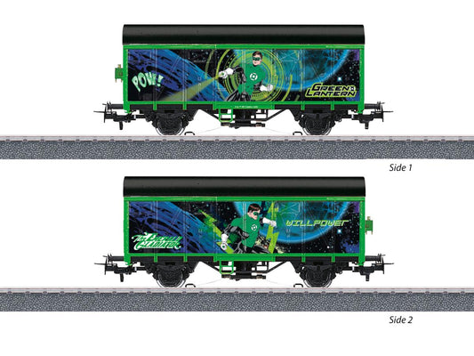 Marklin MN44830 Start Up Superheroes Green Lantern Wagon/Collectable Figure HO